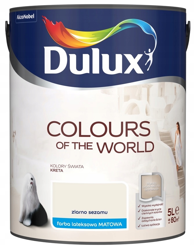 

Farba Dulux Świata- ziarno sezamu, 5l
