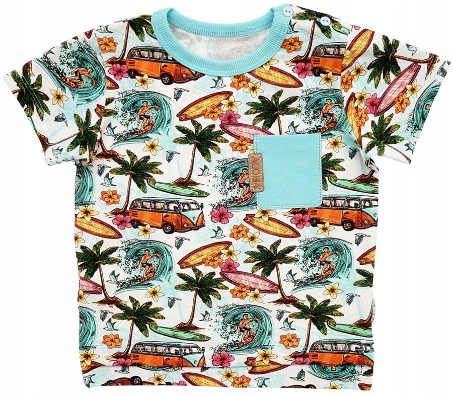 Bluzka dla CHŁOPCA w PRINT HAWAJE AIPI 128
