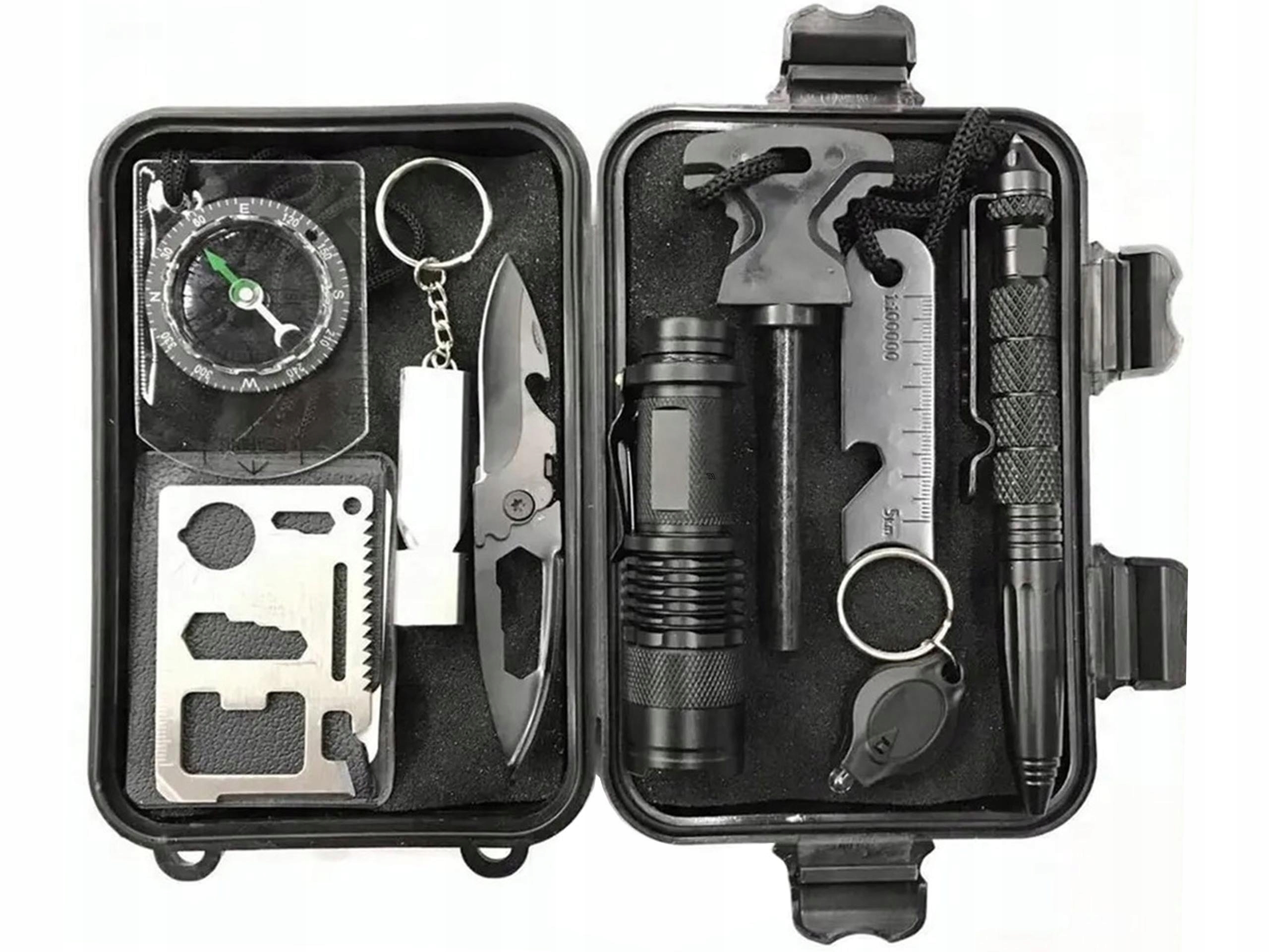 ZESTAW PRZETRWANIA SURVIVALOWY PRZEŻYCIA WOJSKOWY WIELOZADANIOWY FUNKCYJNY