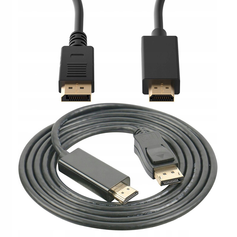 

Shiru Kabel DisplayPort do Hdmi 1,8M