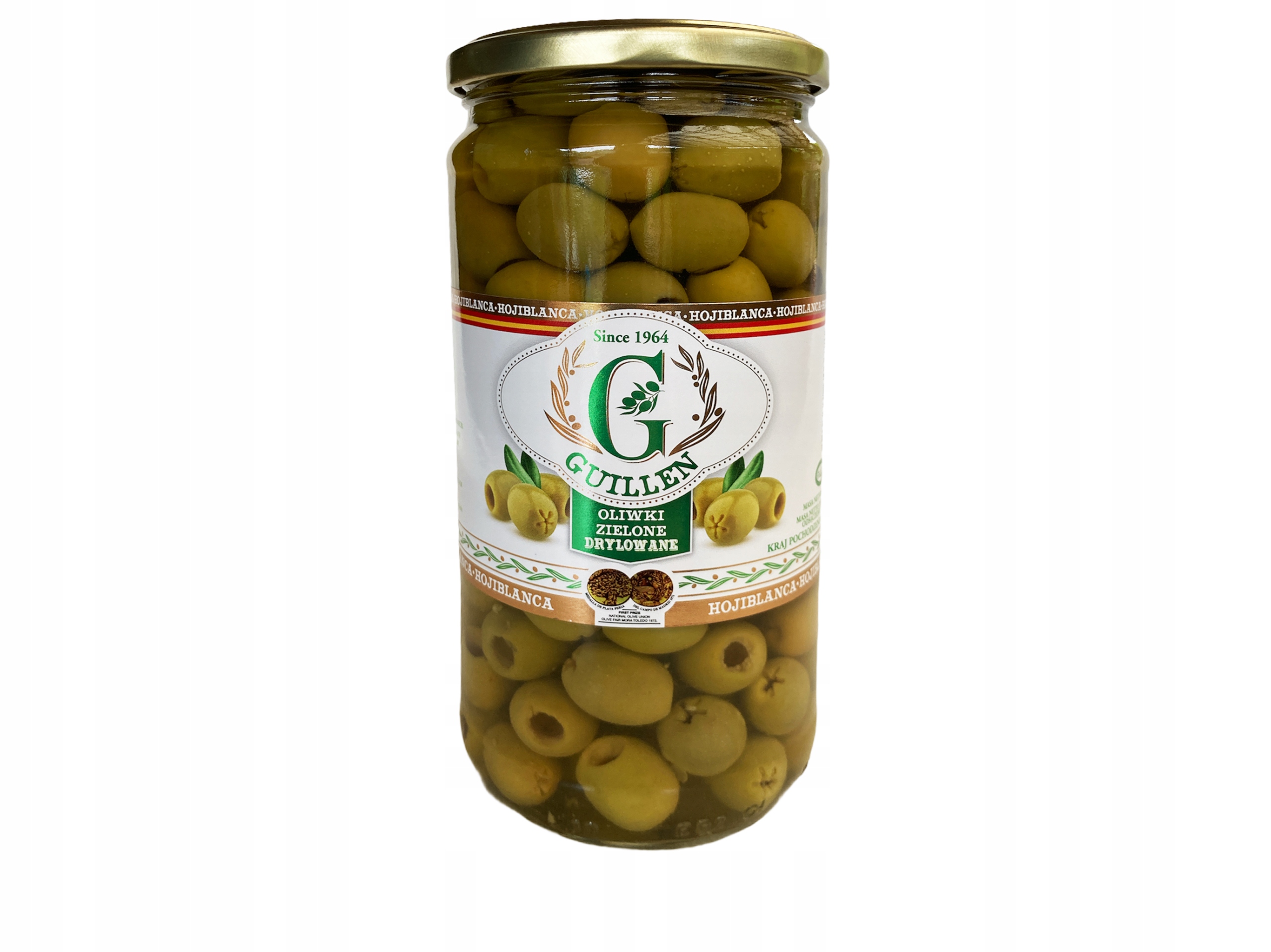 

Oliwki Zielone Hiszpańskie Hojiblanca 700g Guillen