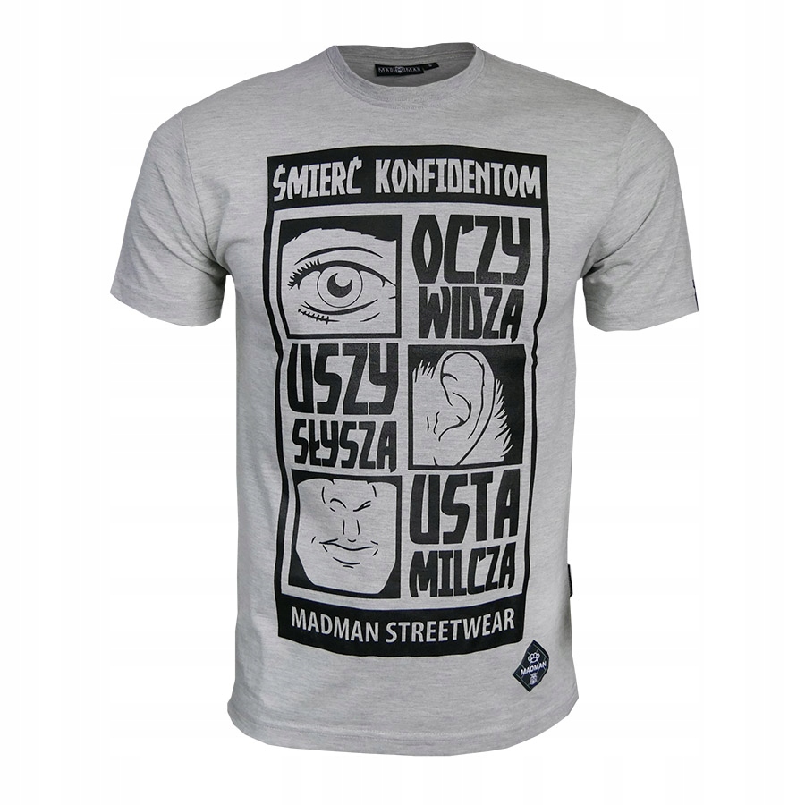 

Koszulka streetwear uliczna Śmierć Konfidentom S