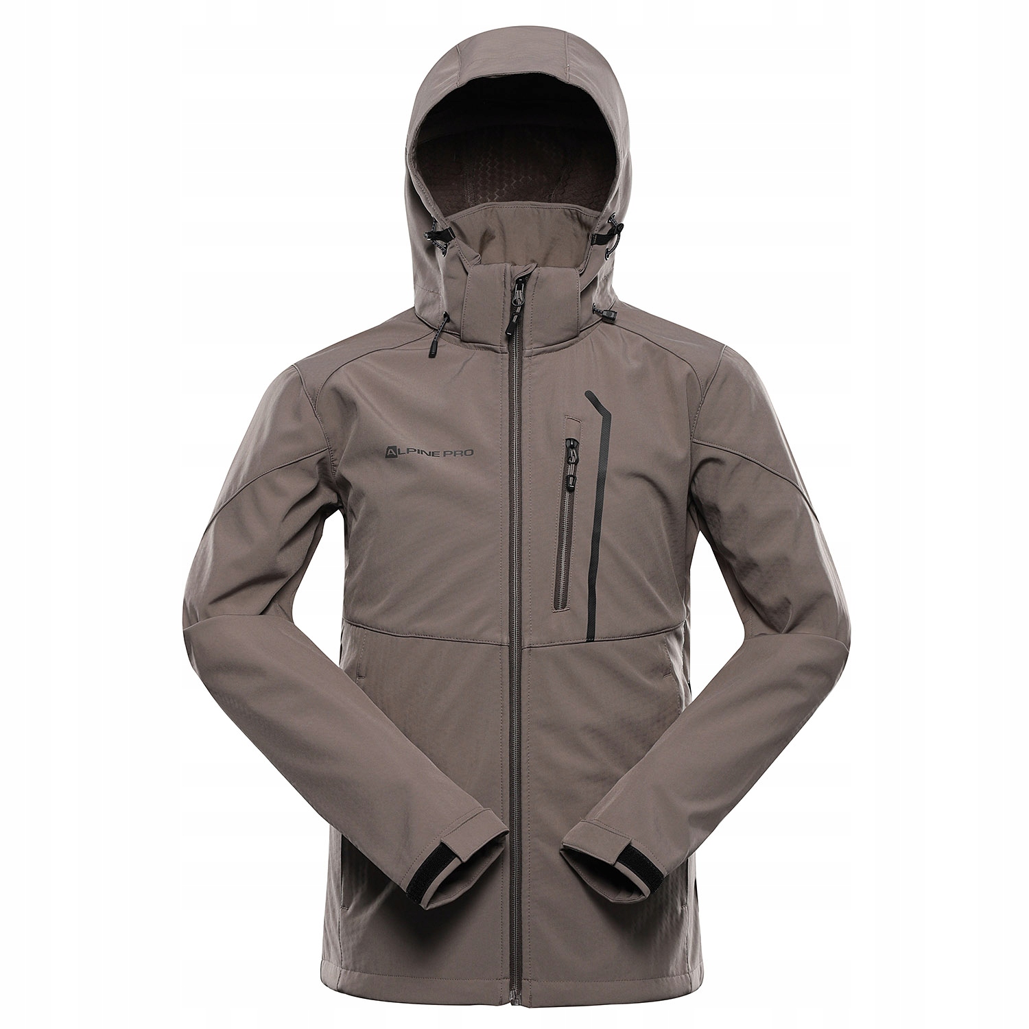 Alpine Pro Kurtka softshell męska Hoor 2 brązowa M