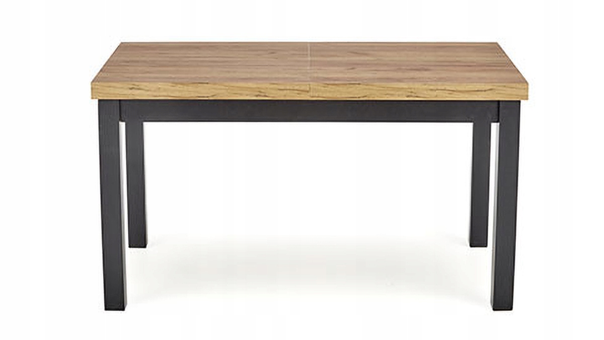 Prostokątny Stół Rozkładany TIAGO 140/220 x 80 x 76 Dąb Craft Głębokość mebla 80 cm
