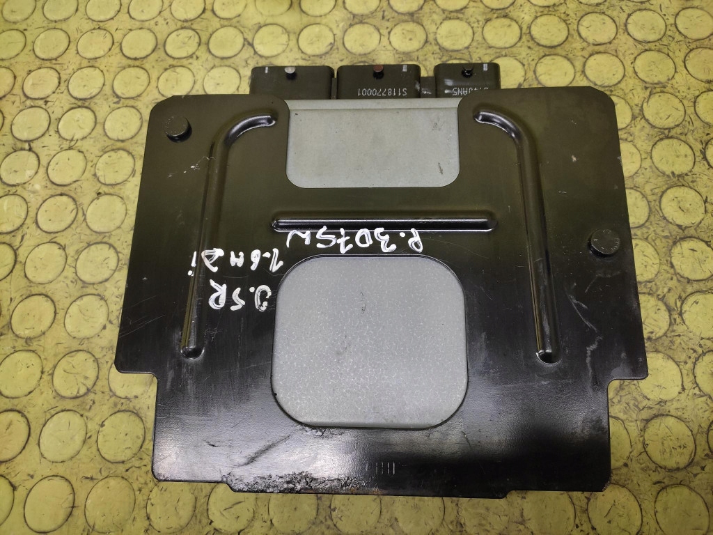 PEUGEOT 307 control unit of the engine 9655041480