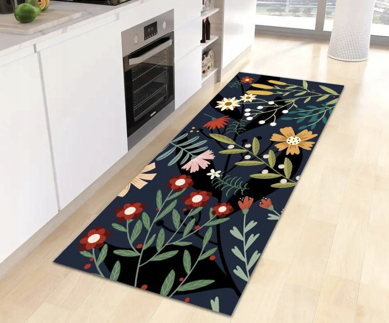 CHODNIK ANTYPOŚLIZGOWY DYWAN 3D KWIATY 60x180 Kod producenta DYWK_97 60X180