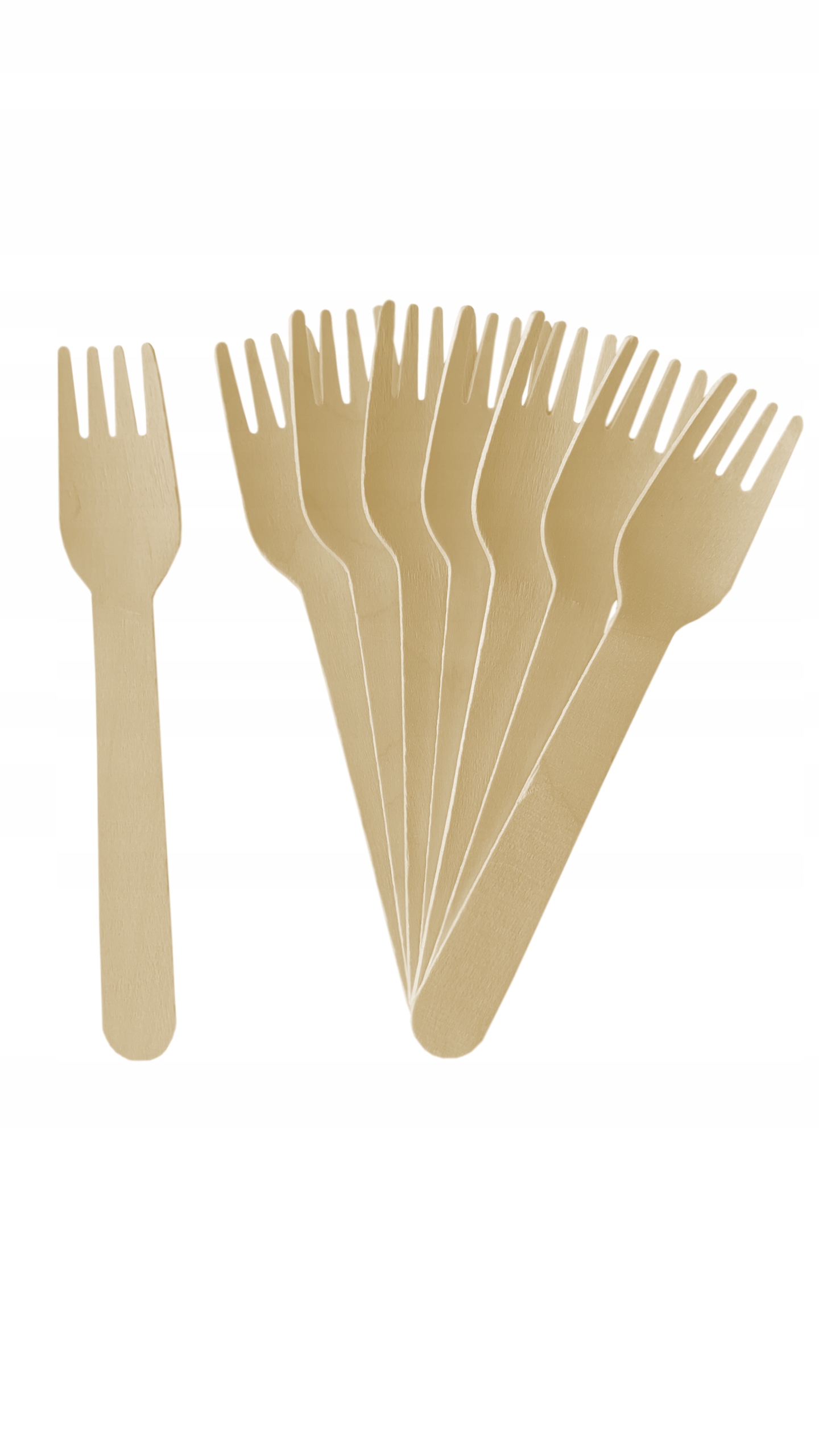 WIDELCE DREWNIANE JEDNORAZOWE 100 SZTUK