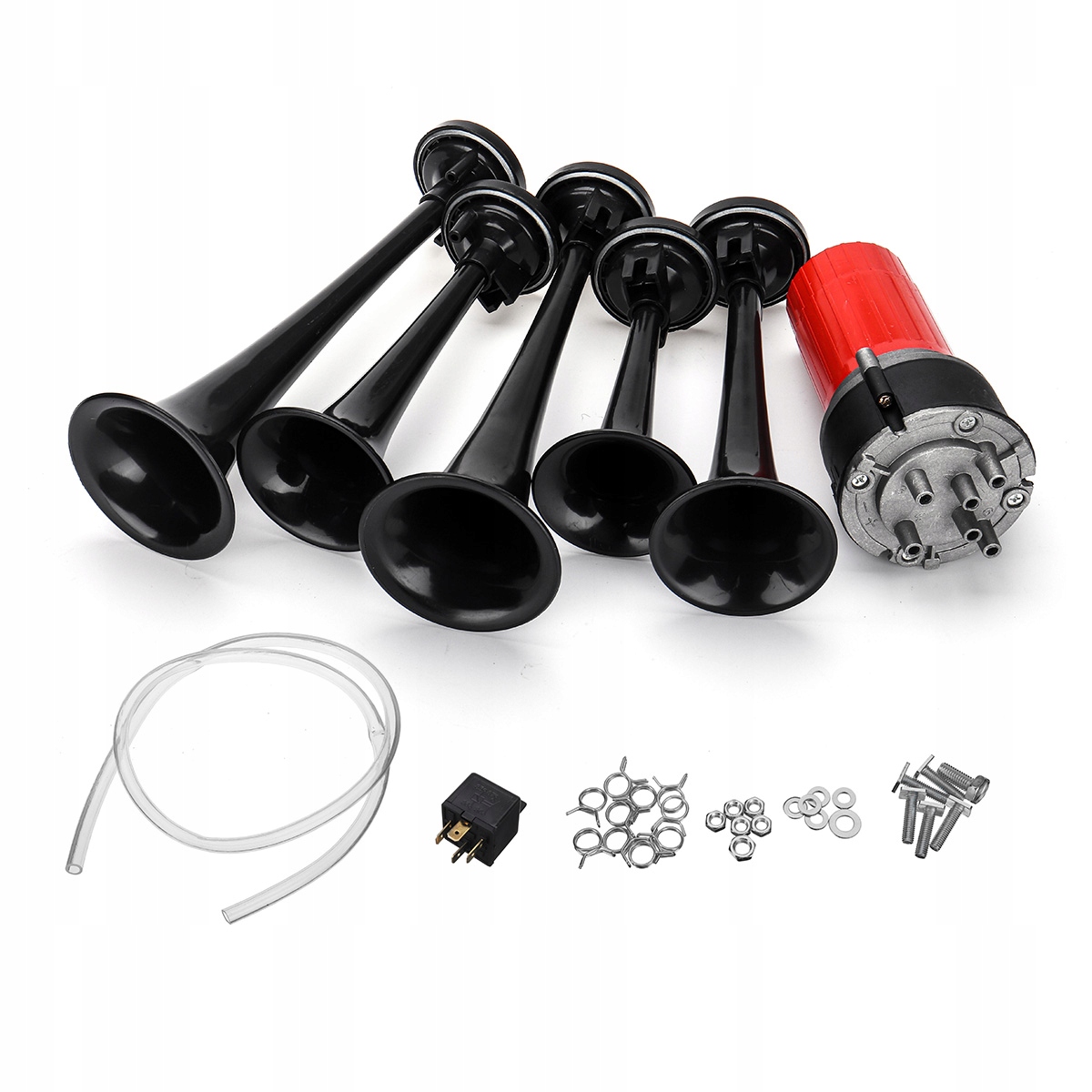 SYGNAŁ KLAKSON PNEUMATYCZNA TRĄBKA FANFARA 12V Producent części Inny