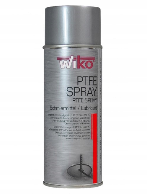 Smar teflonowy do łańcuchów łożysk Wiko Ptfe Spray 400 ml