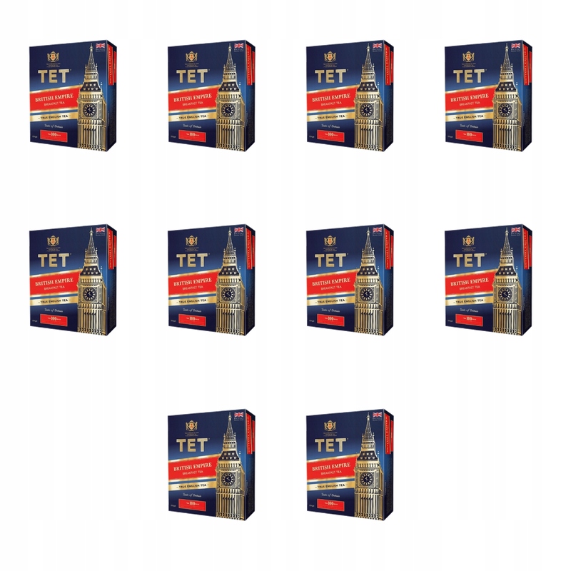 Tet směs British Empire Black Tea 100 sáčků x 2 g X10
