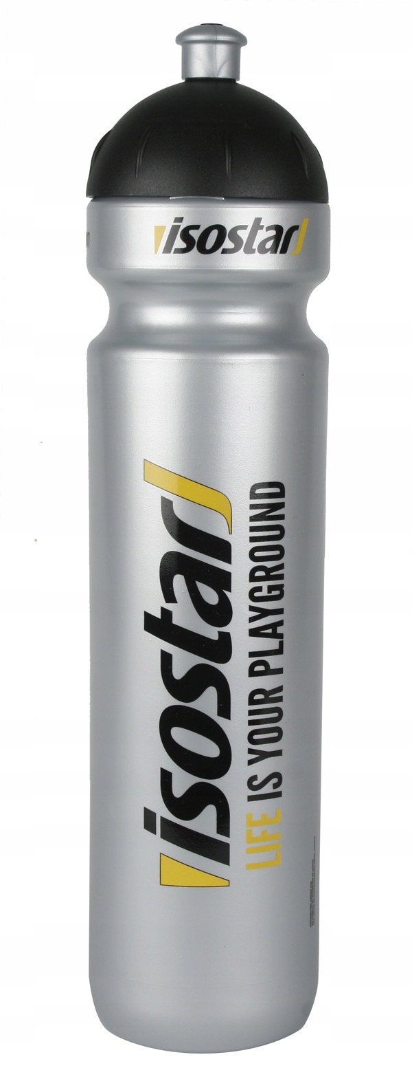 Butelka Isostar 1,0 l srebrna zatyczka