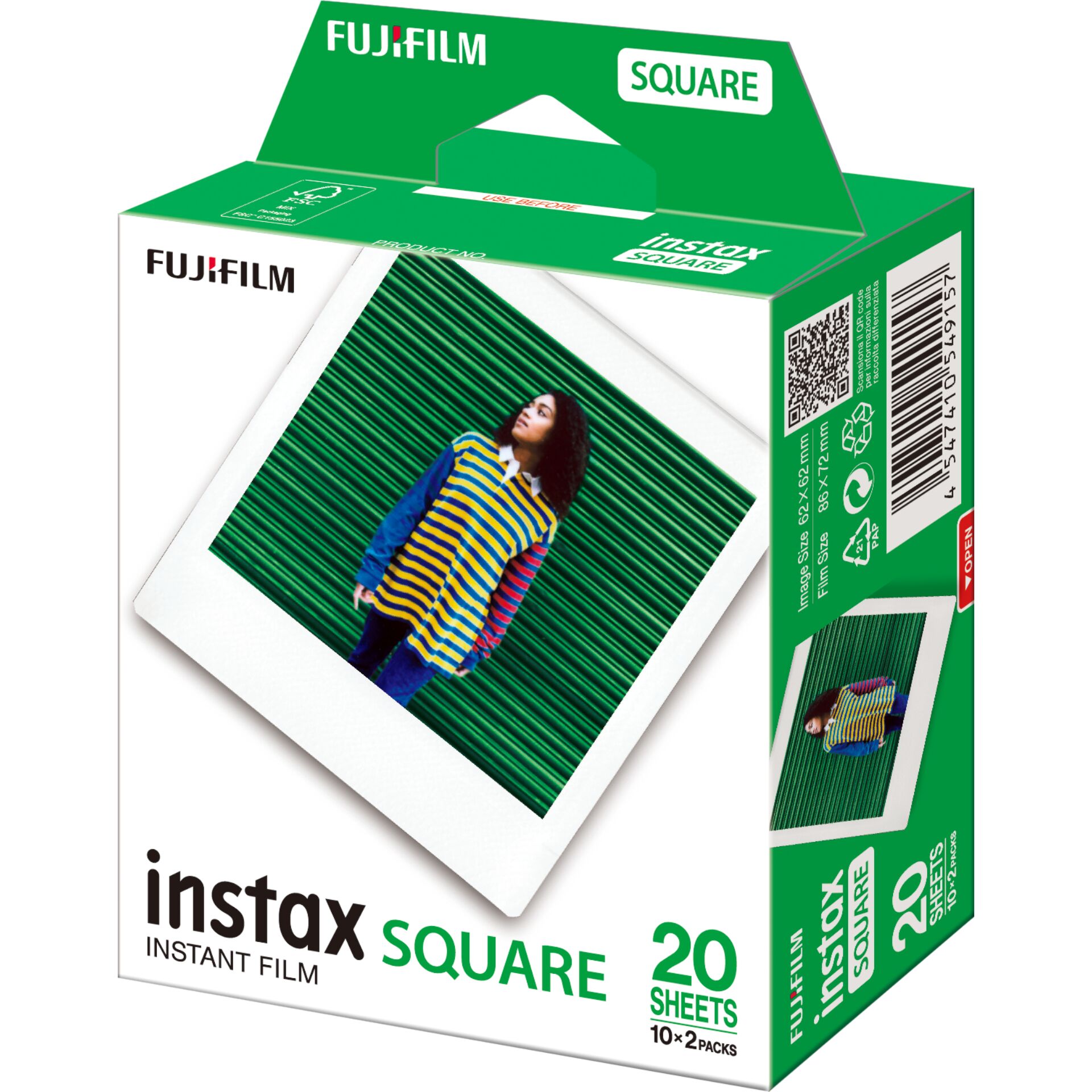Náplně FujiFilm Instax Square 20ks Nové