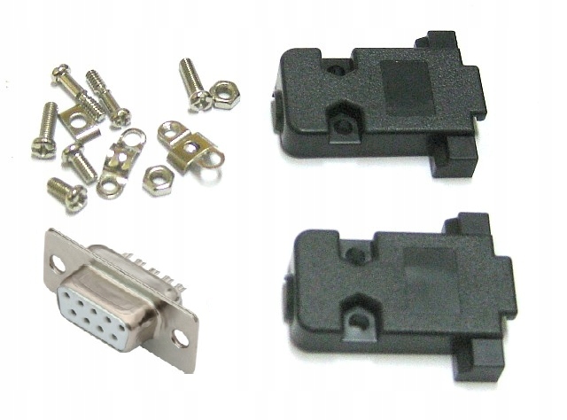 

Gniazdo na kabel DB9 Com RS232 port szeregowy Nowe