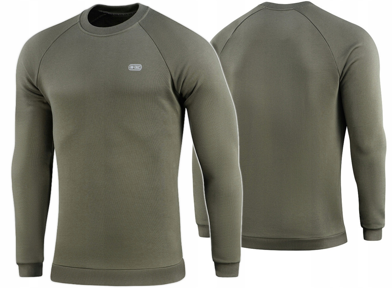 Bavlněná mikina bez kapuce M-Tac Cotton Sweatshirt Hard Army Olive XXL