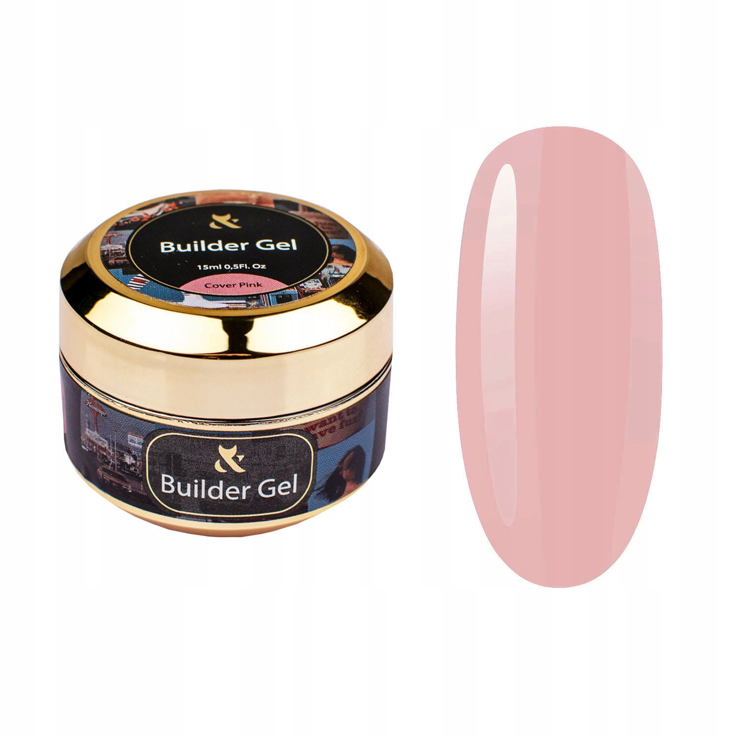 Fox Gel Builder gel Cover Pink, 30 ml