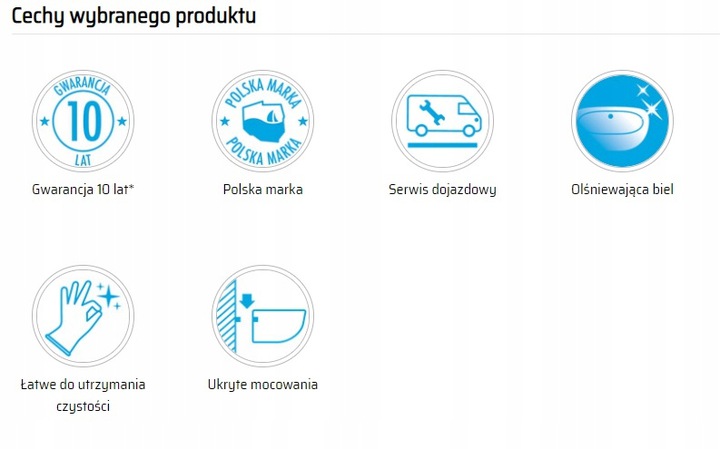 MISKA WC RIMLESS Z FUNKCJĄ BIDETU DEANTE+ BATERIA Rodzaj miska podwieszana