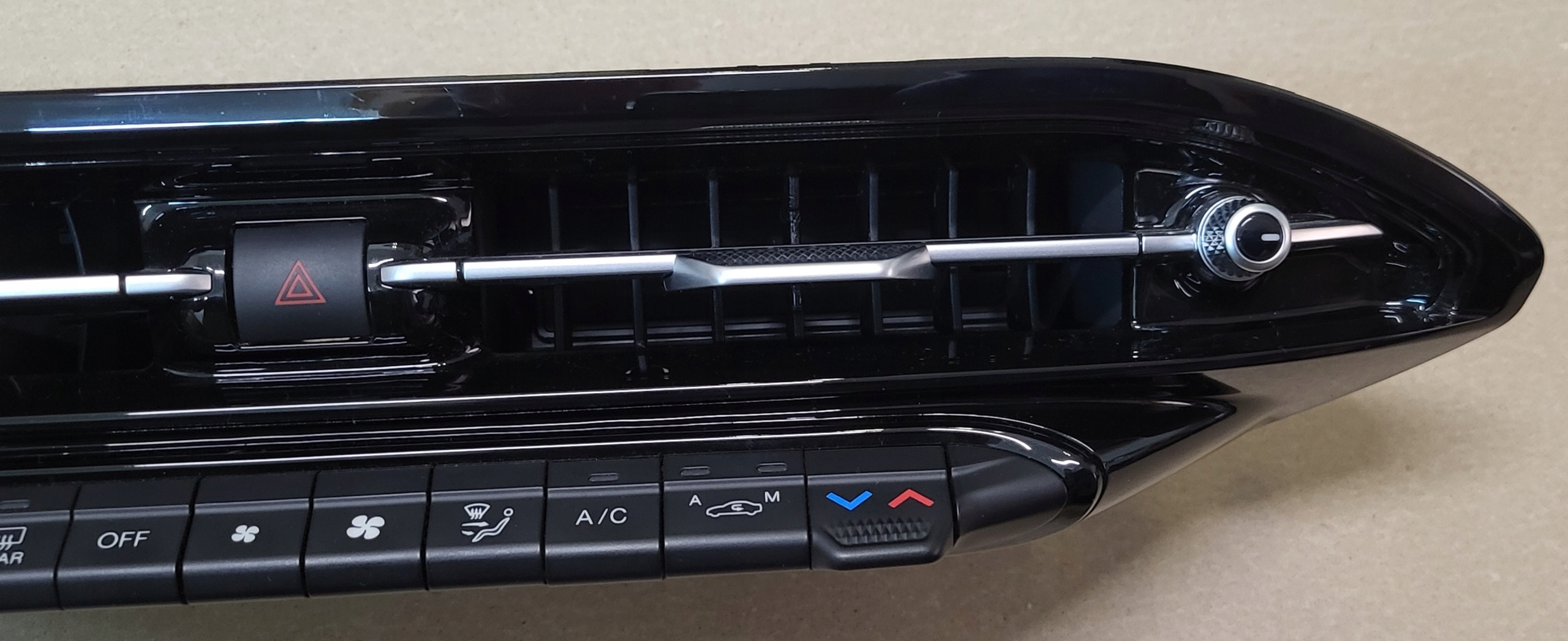 grid air conditioning devices Z of the dashboard central PANEL controls Alfa Romeo Tonale OE EU