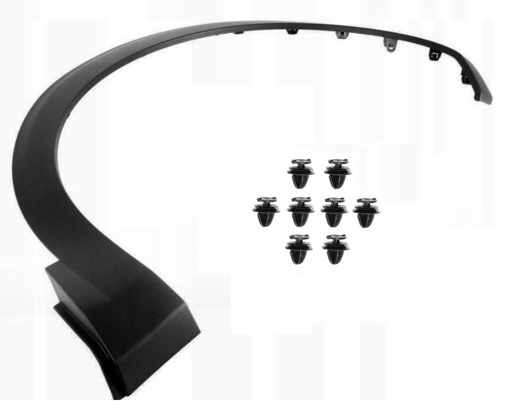 Peugeot 3008 Suv 5008 II 2016- Lišta Lem Blatníka Přední Sponky Pravá