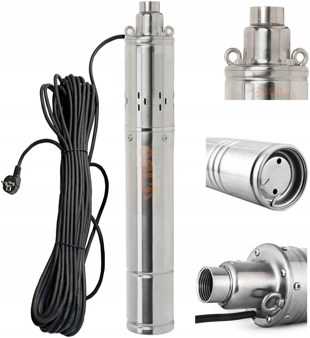 

Pompa Głębinowa Śrubowa 75MM 3 SCR-0,25 Kabel Ibo