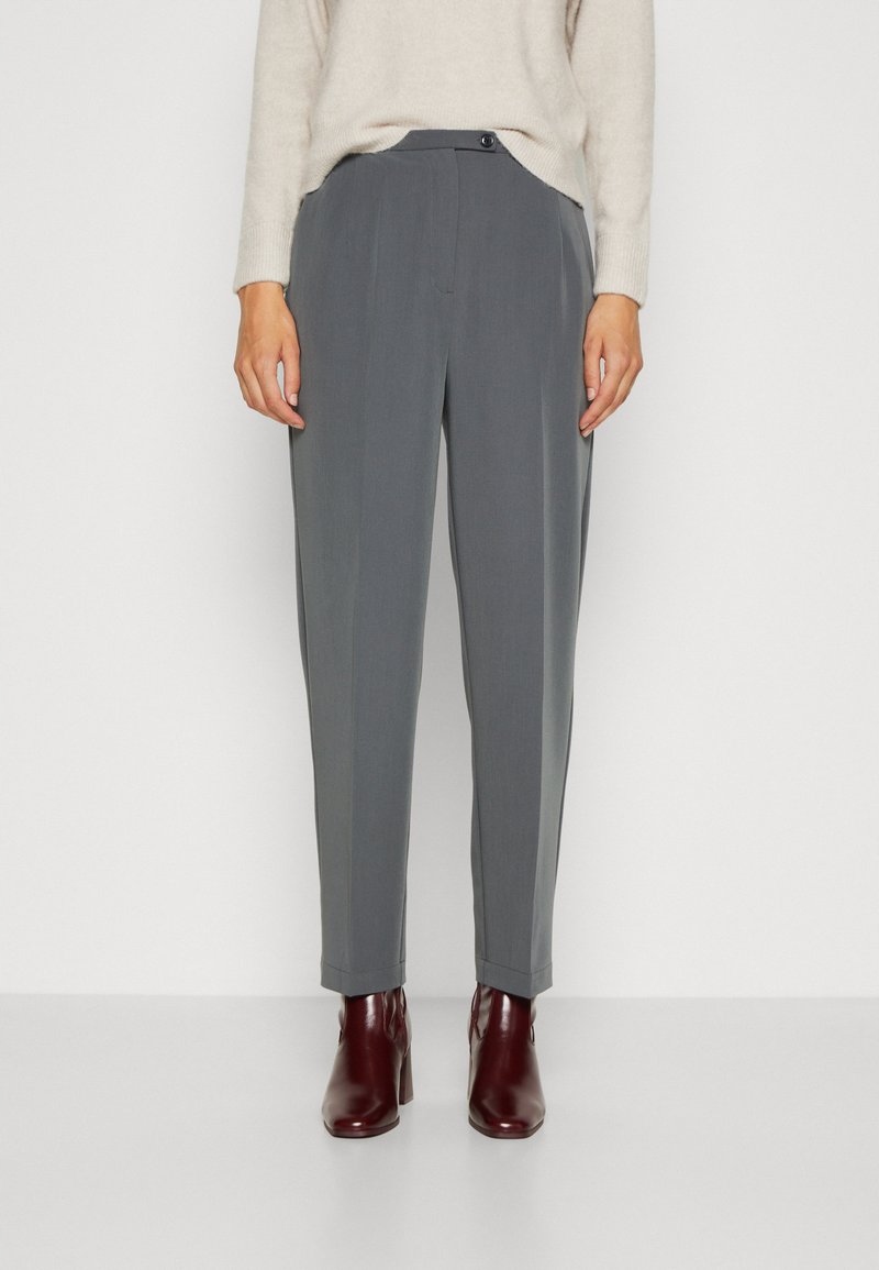 Látkové kalhoty s širokou nohavicí Samsøe Xs