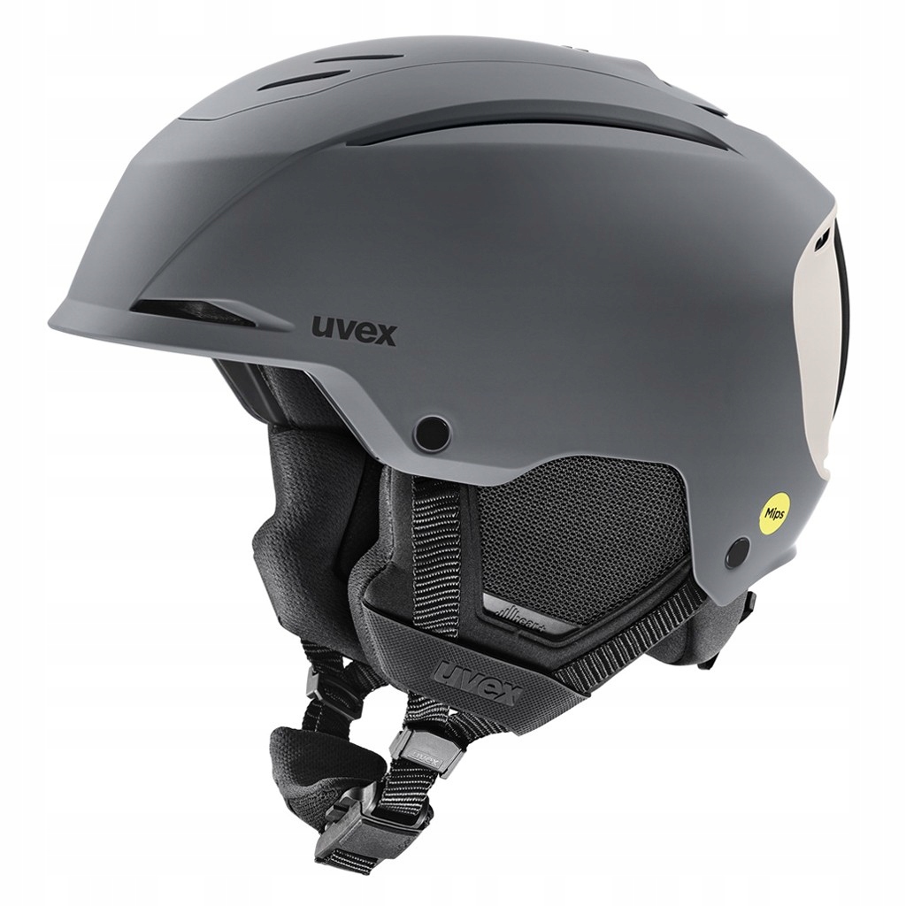 Lyžařská přilba Uvex Resolution Mips Šedá, velikost 7 (59 – 61 cm)