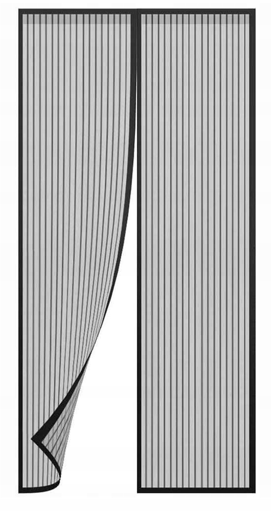 MOSKITIERA NA DRZWI MAGNES SIATKA PRZECIW KOMAROM EAN (GTIN) 78829928881239