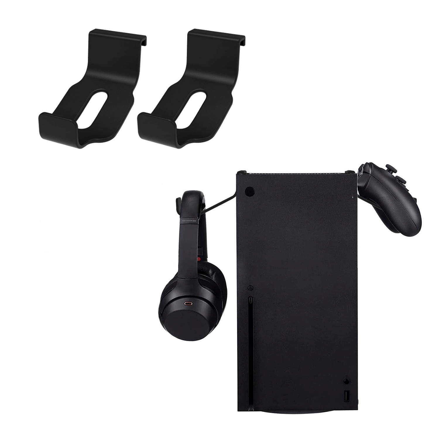 

Dwa wieszaki na pady headset do Xbox Series X