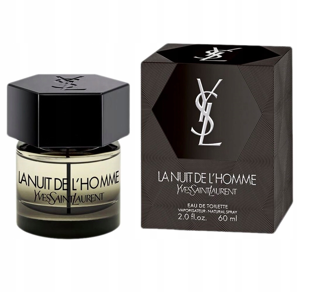 Yves Saint Laurent La Nuit De L'Homme toaletní sprej pro muže 60 Ml