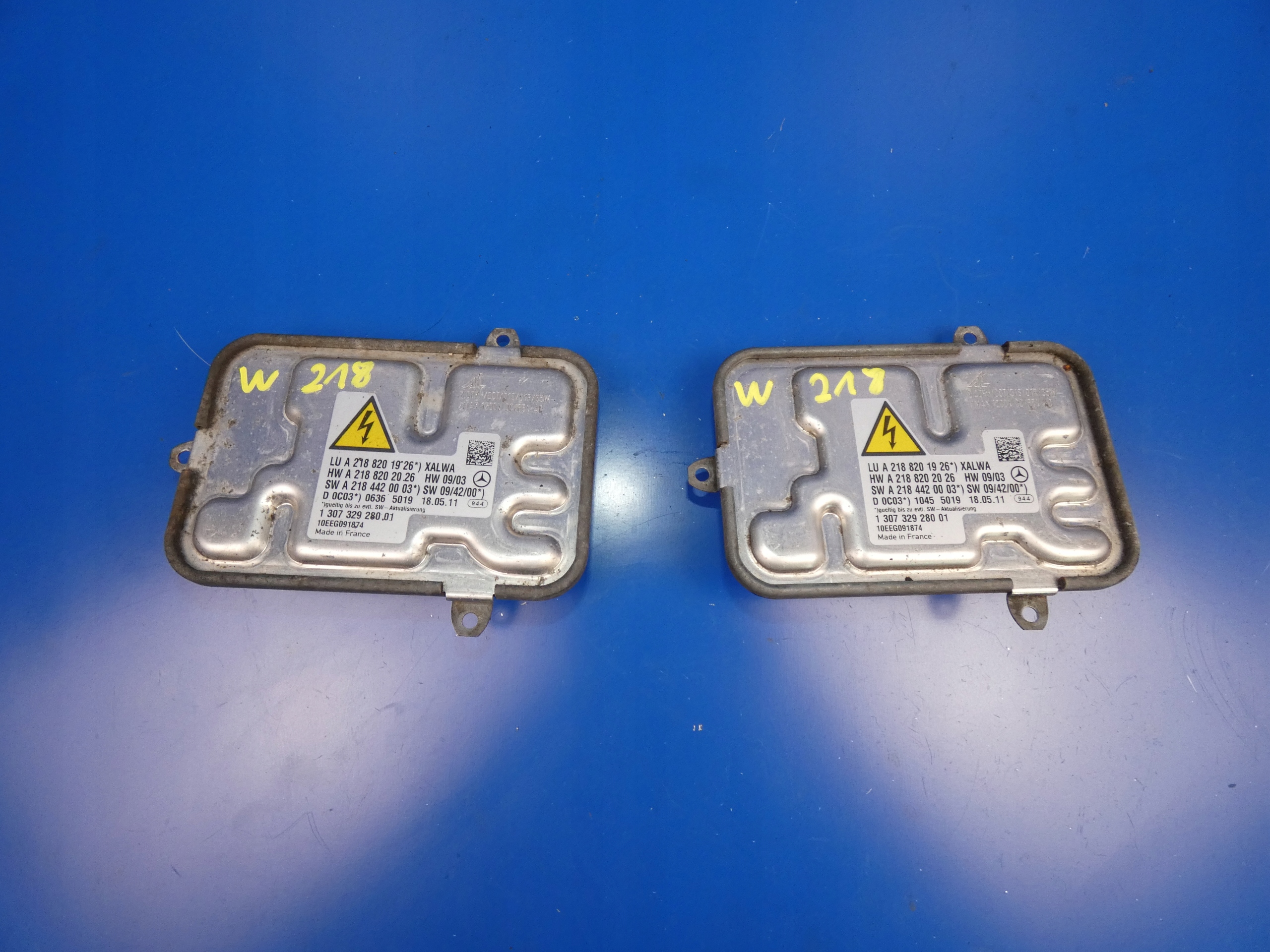 MERCEDES CLS W218 W212 W207 control unit module lights front