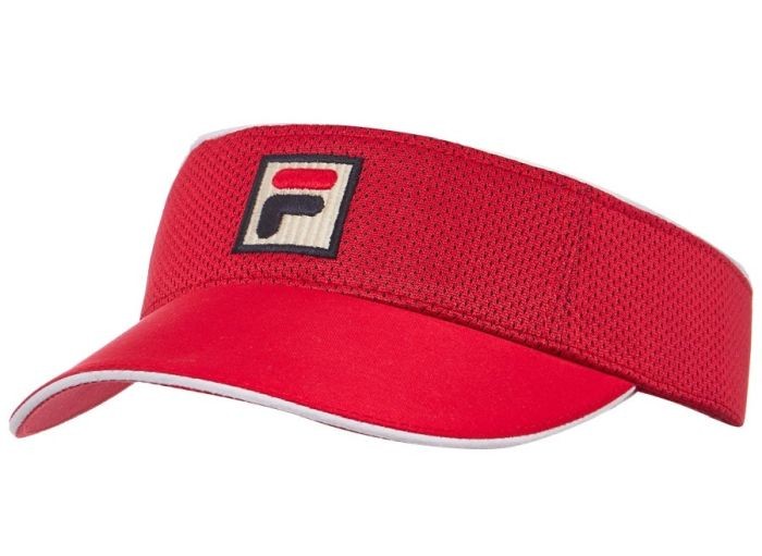 Daszek Fila Vuckonic Mesh Visor Hat fila red