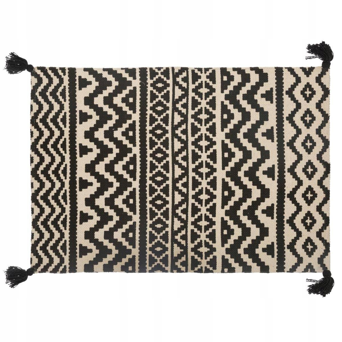 

Dywan Boho beżowy Z Frędzlami do salonu 60 x 90 cm