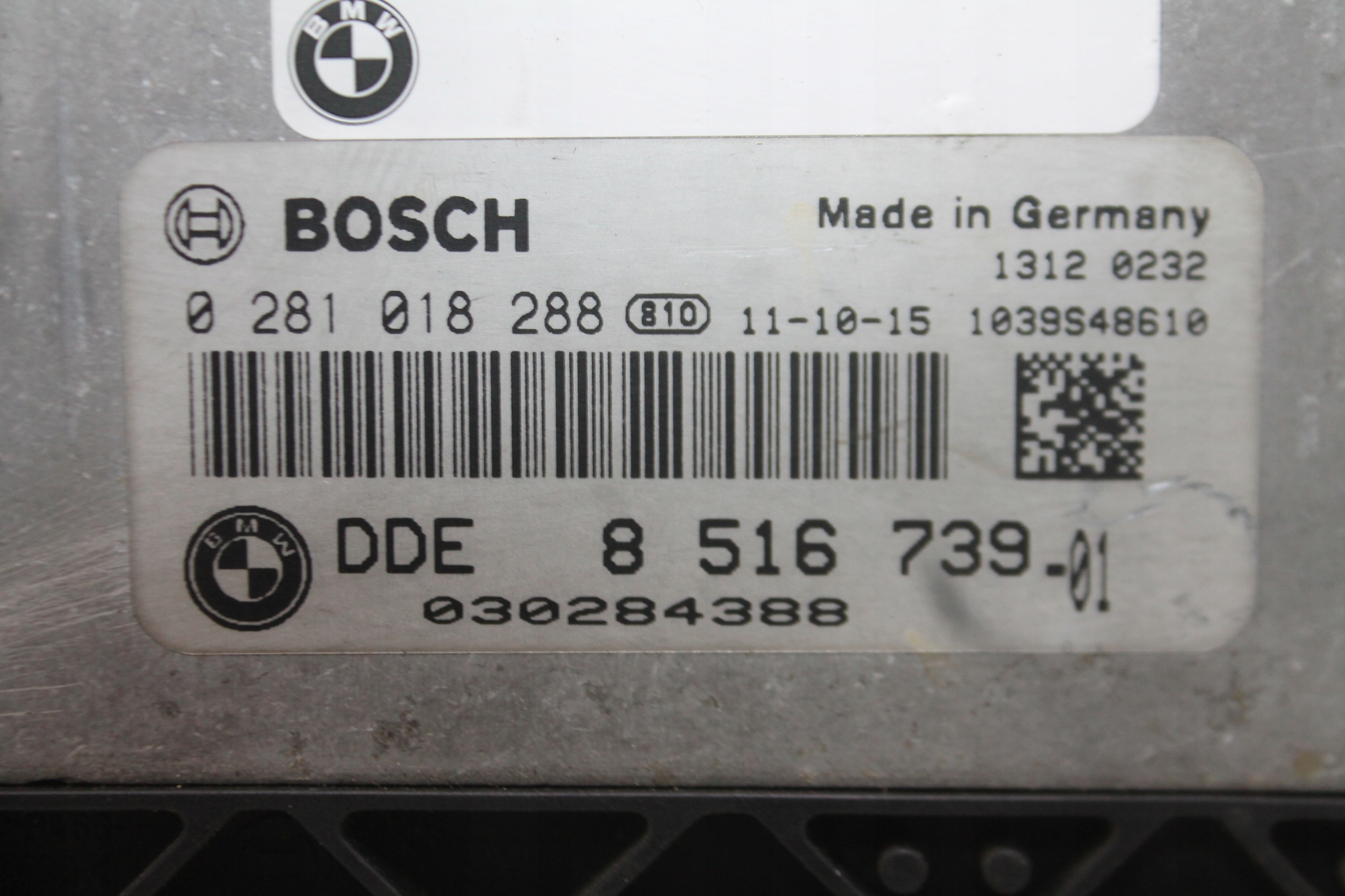 computer control unit of the engine 8516739 MINI R60 1.6D 10-17