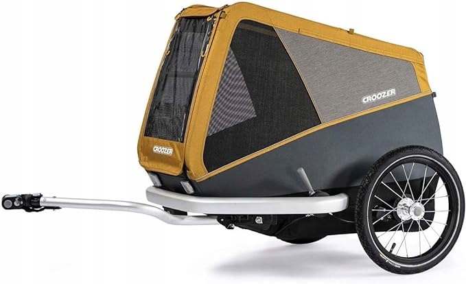 Croozer Dog L 2018 przyczepa rowerowa, żółta