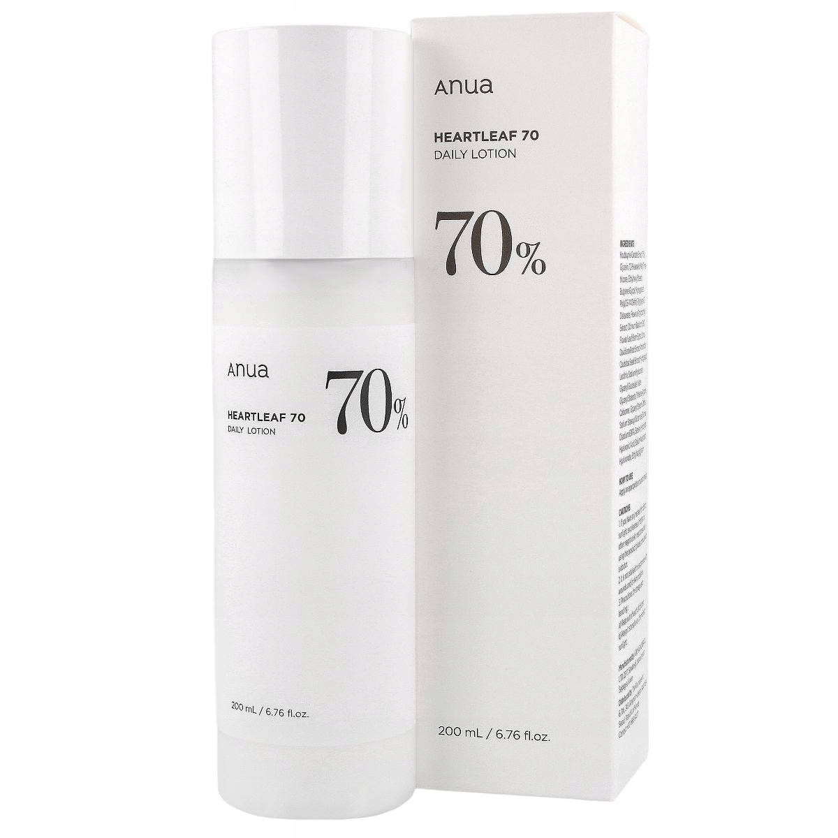 Anua Heartleaf 70 Daily Lotion 200 Ml – lehká, hydratační pleťová esence