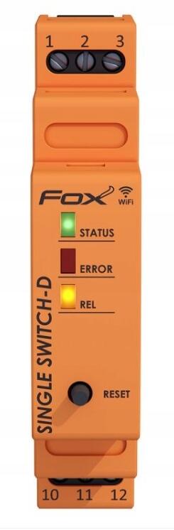Reléový Ovladač Wi-fi 1-KANÁLOVÝ Na Sběrnici Th 230V F&f Fox