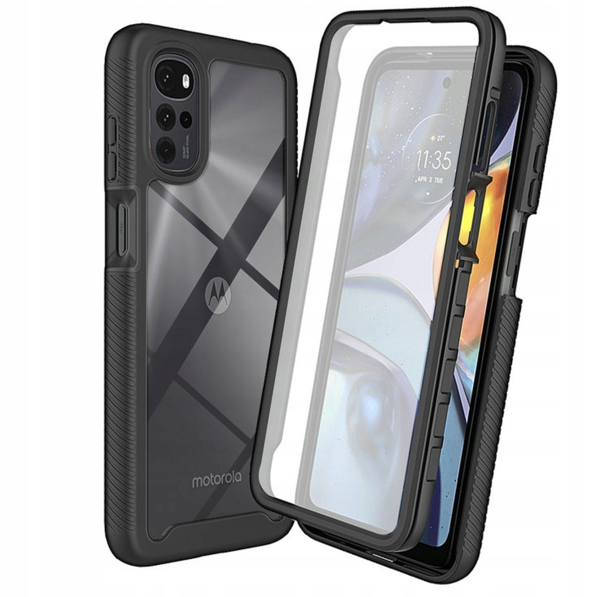 

Etui Pancerne Do Motorola Moto G22/E32/E32S, 360°