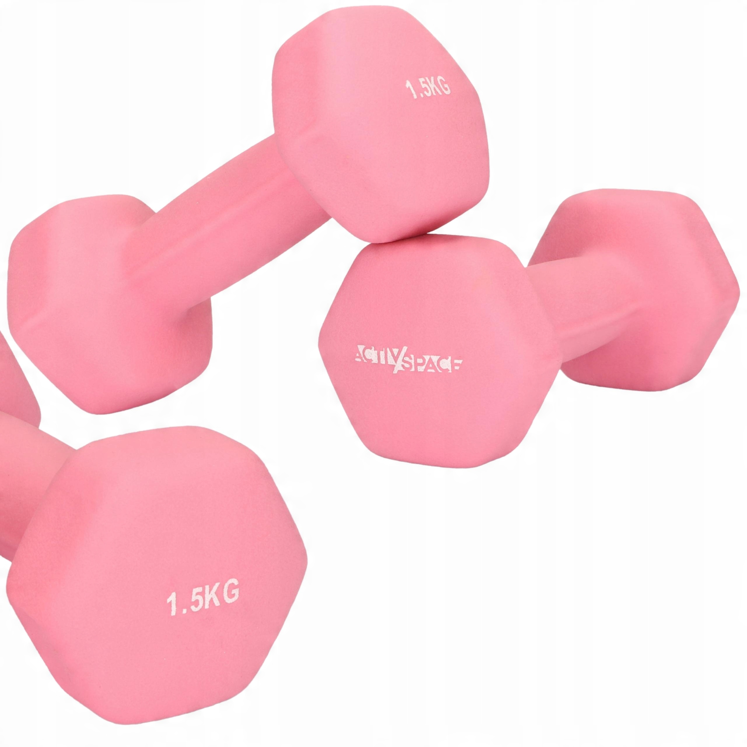 

Hantelki Do Ćwiczeń 2X1,5KG Ciężarki Hantle Zestaw
