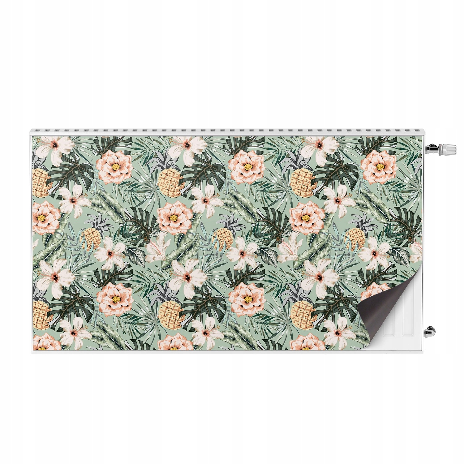 S grafikou masky na radiátor Ananas květ plod