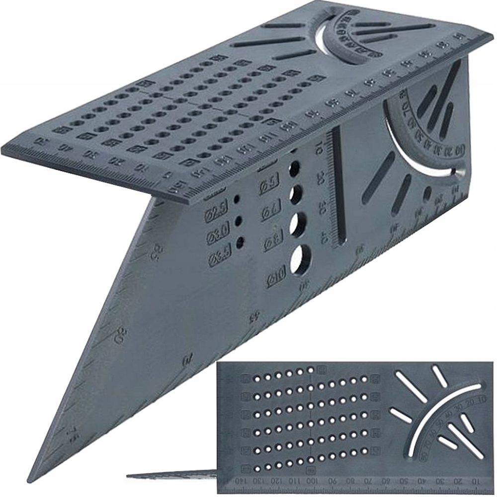 

Kątownik Stolarski Japoński Ciesielski 3D Narożny