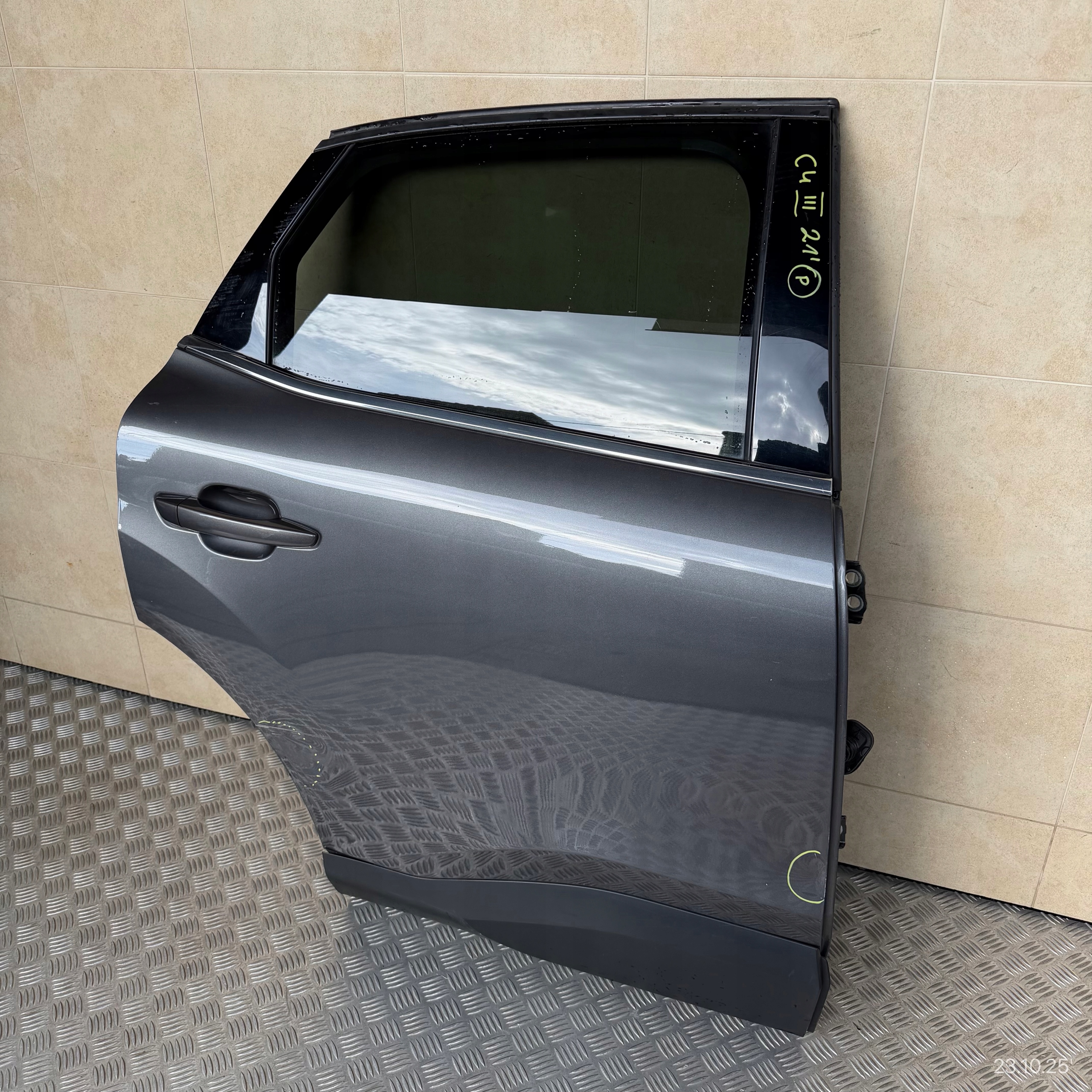 door complete rear. right CITROEN C4 III 2021 ROK