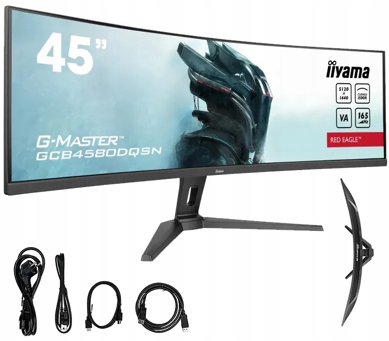 iiyama G-Master 45" Va Led Hdr Dqhd Zahnutý 0.8ms 165Hz Hdmi Dp FlickerFree
