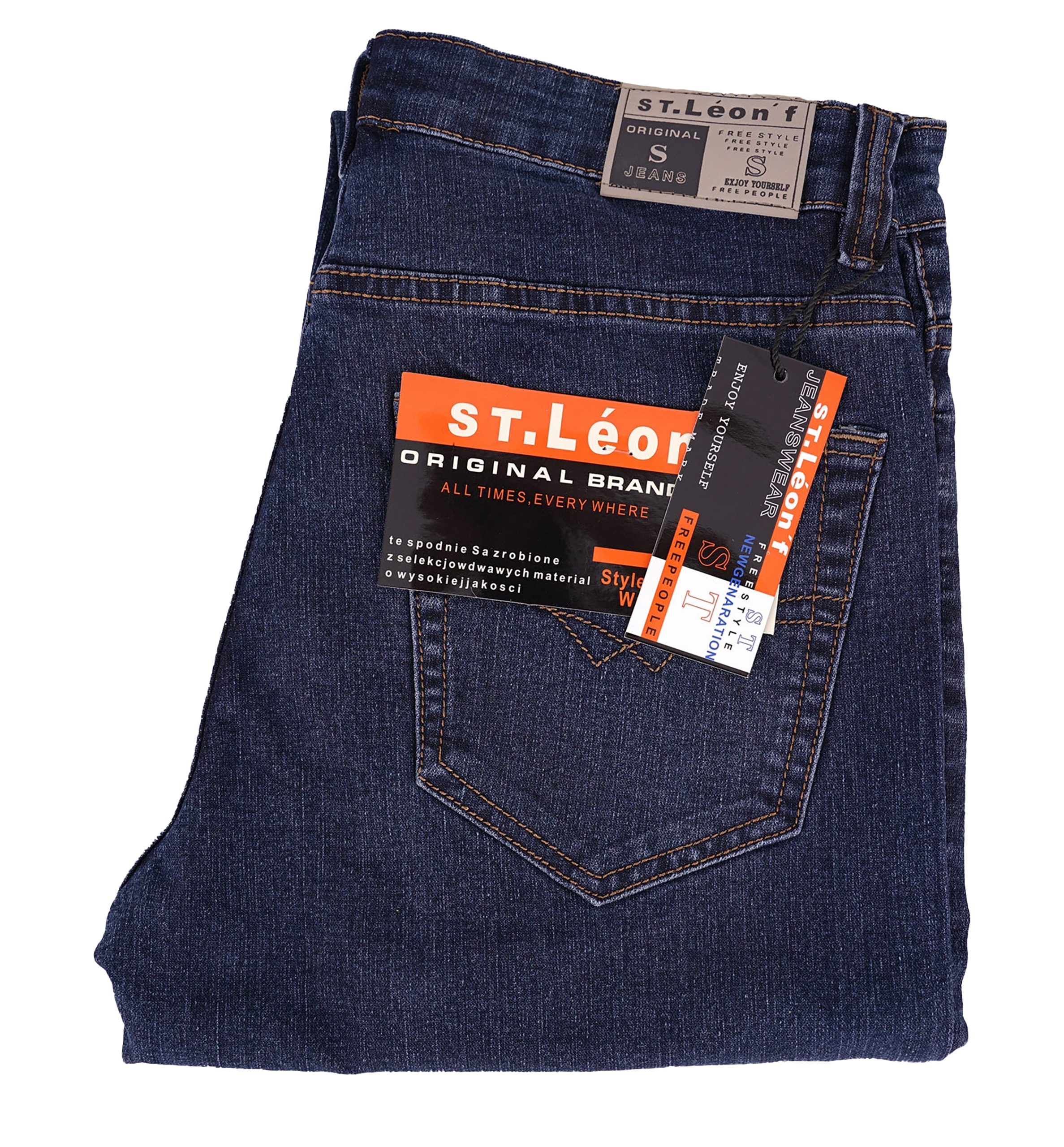 

Spodnie M. Jeans Dżins Stleon Duże W43 L30 110-116