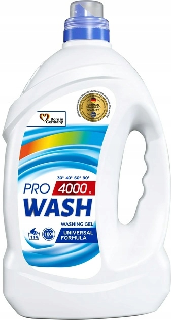 

Pro Wash żel do prania Uniwersalny 4000g -100 prań