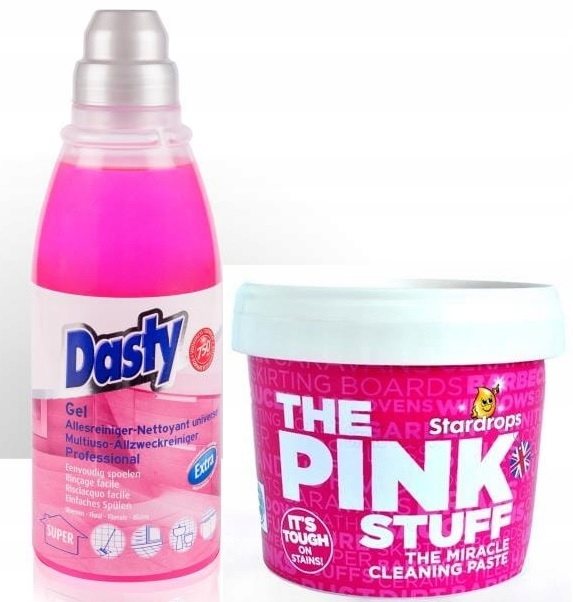 

Pink Stuff Pasta 500g + Dasty kwiatowy do podłóg