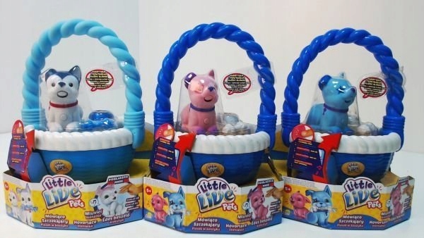 

Interaktywny Piesek w Koszyku Little Live Pets