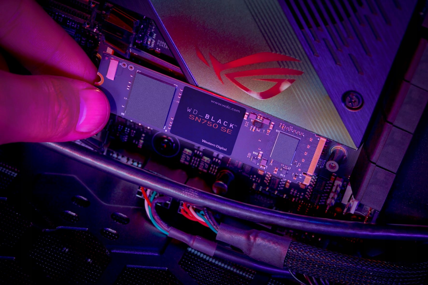 Western Digital Dysk SSD SN750SE NVMe 2042 500GB Format dysku karta PCIe