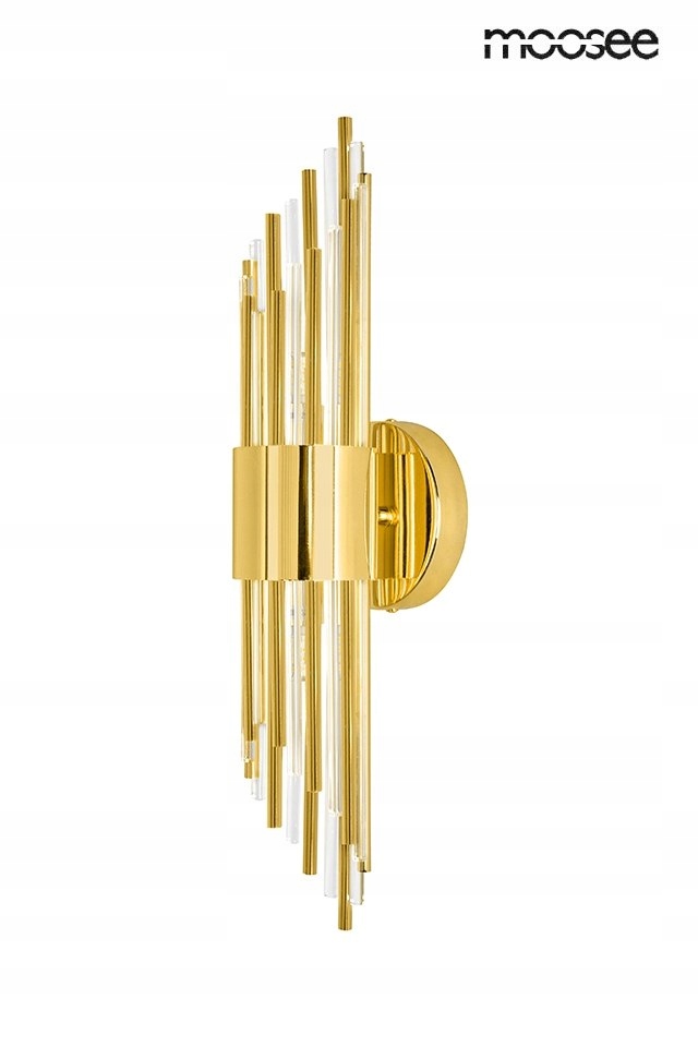 Moosee lampa ścienna Amadeo złota