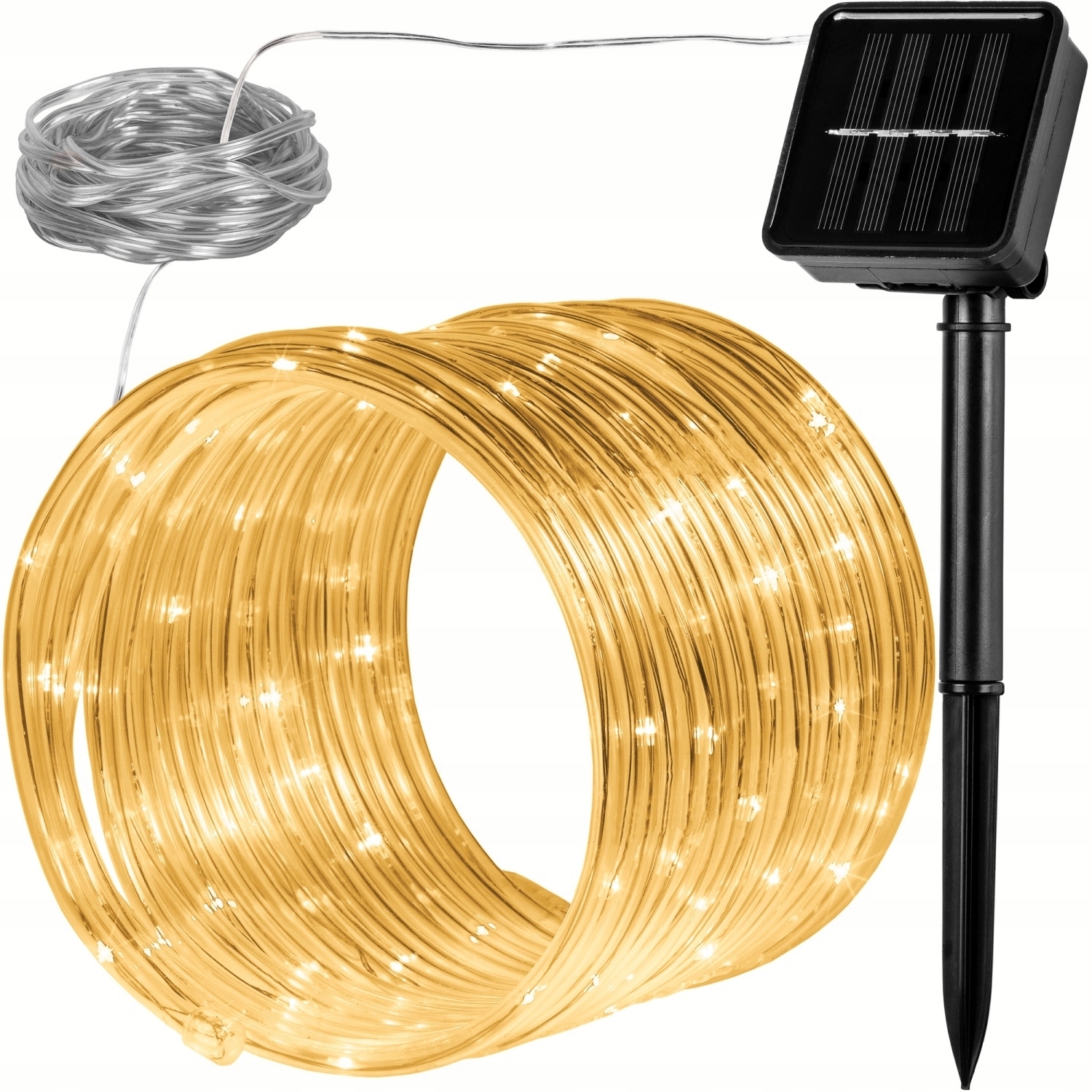 

Wąż Świetlny Solarny 100 Led Lampki Ogrodowe
