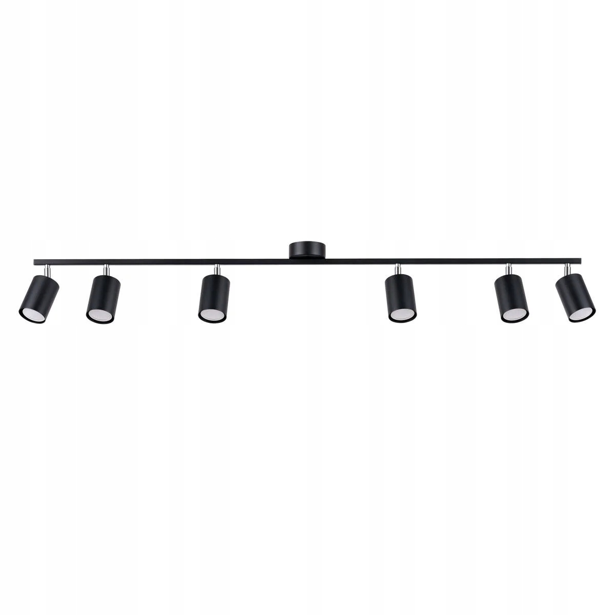 Sollux Lighting Lemmi Čierny Spot 6xGU10 10W Moderná lišta