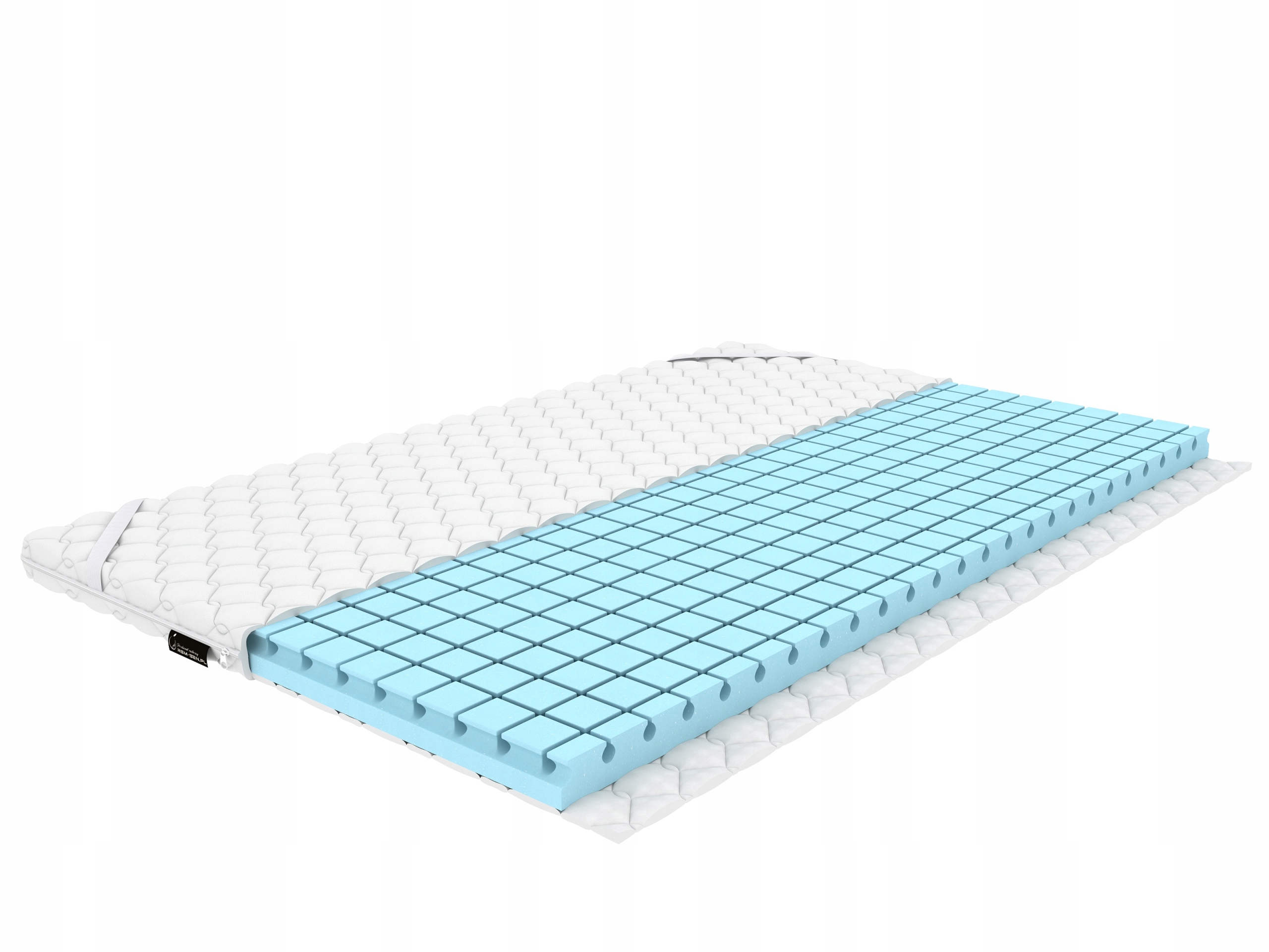 Povrchový matrac Topper Top Prekrytie 140 x 190 7 cm H3/H4 3D podpera